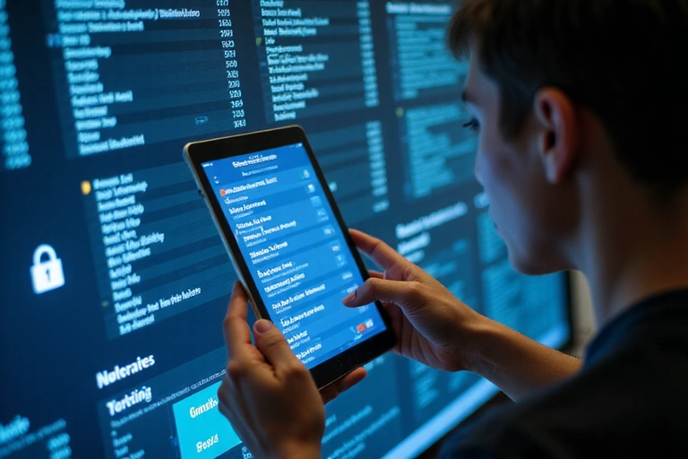 Persona che gestisce i propri diritti sui dati online